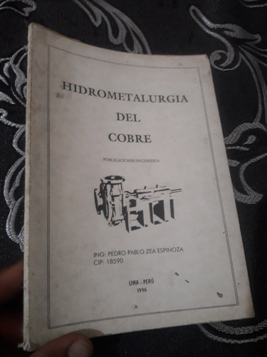 Libro Hidrometalurgia Del Cobre Pedro Pablo