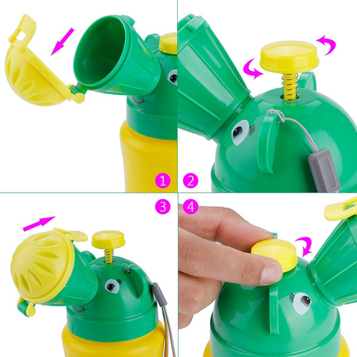 P Orinal Portátil Bebé Niños Viaje Camping Coche Niña/niño