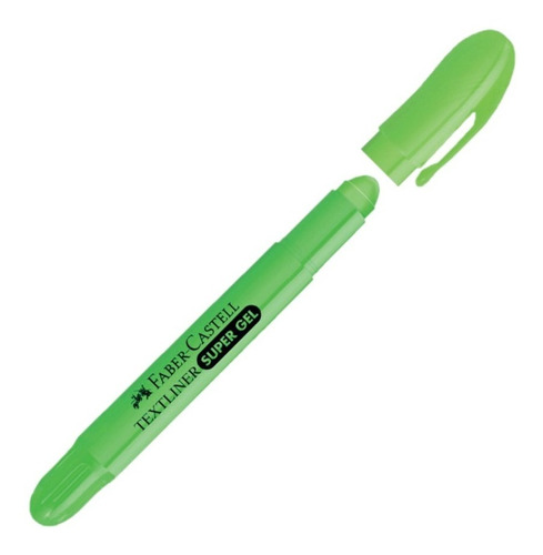 Resaltador Faber Castell Super Gel Verde