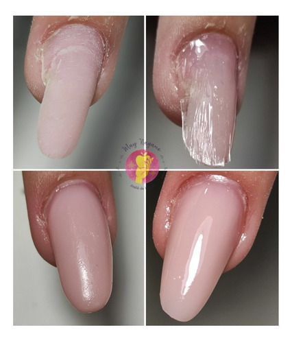 Imagem 3 de 5 de Alongamento De Unhas Fibra De Vidro