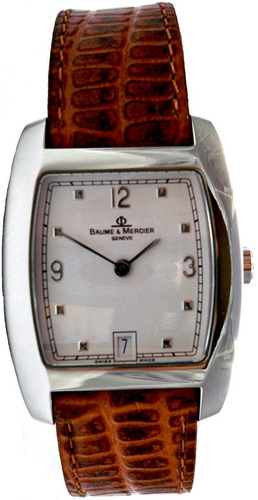 Baume & Mercier Hampton - Masculino - Aço - Quartz