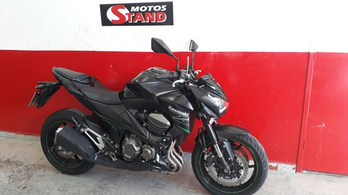 Kawasaki Z 800 Z800 Z-800 2014 Preta Preto