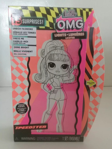 Lol Surprise Omg Lights Speedster L.o.l.  Doll