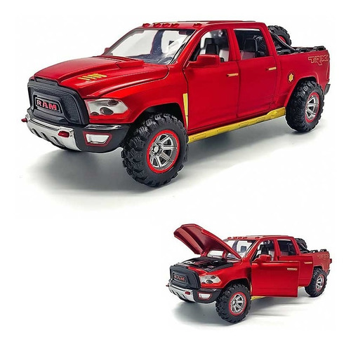 Autos Abre Puertas Colección Dodge Ram Trx Miniatura Metal