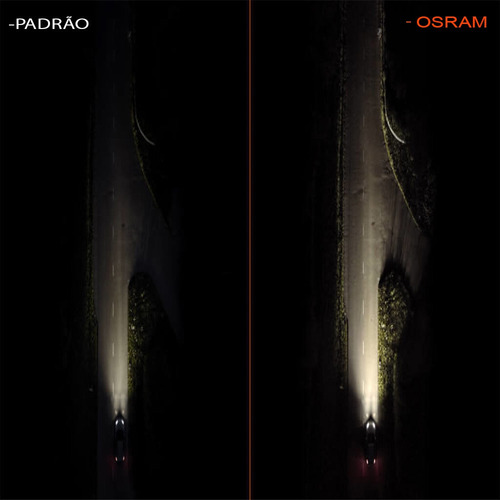 Par Lâmpada Osram Night Breaker 200 H7 55w 12v