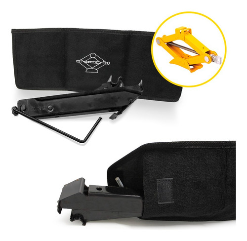 Capa Bolsa Guarda Macaco Chave De Roda De Carpete Com Fecho