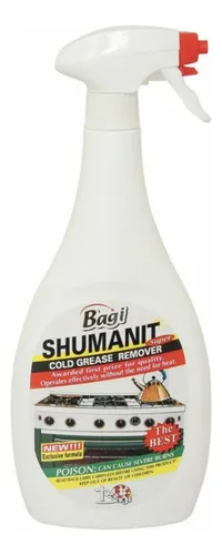 Removedor De Grasa En Frío Bagi Shumanit 500 Ml
