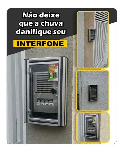 Protetor Para Interfone Hdl, Amelco, Intelbras, Lider