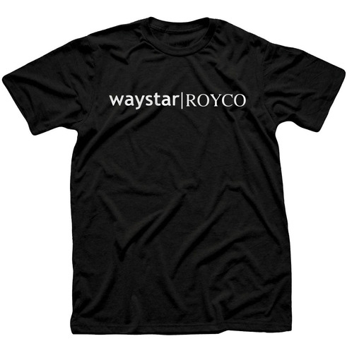 Remera Algodón Hbo Sucesión Succession Logo Waystar Royco