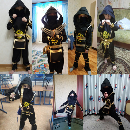 Disfraz De Ninja Para Halloween, Disfraz De Anime Para Niños