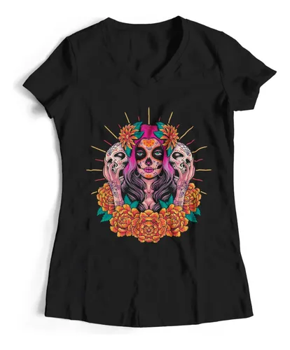 Camisetas catrinas para mujer new arrivals