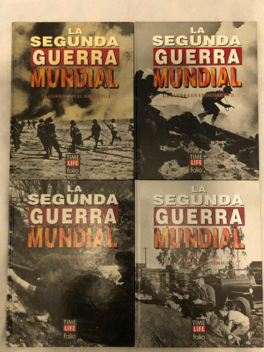 Libros La Segunda Guerra Mundial/ Colección Time-folio X4