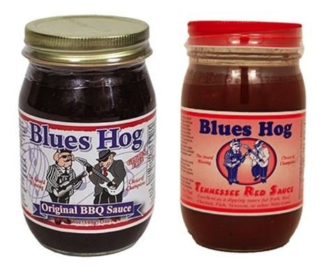 Azules Hog Original Salsa Barbacoa 16 Oz Y Tennessee Red Sau