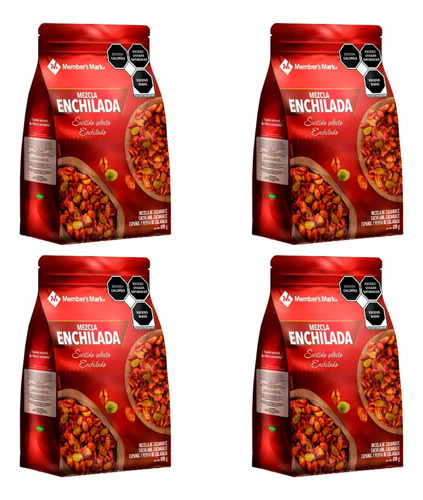 Cacahuates Enchilados Y Semillas Member's Mark 850gr - 4pzas
