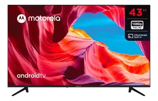 Smart Tv Android Fhd 43 Pulgadas Motorola Mt43e3a Hdr Bt Tda