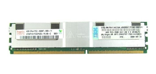 Imagem 1 de 1 de Memoria Ibm 4gb 5300f Fbdimm Fru Pn 41y2845 46c7423 43x5026