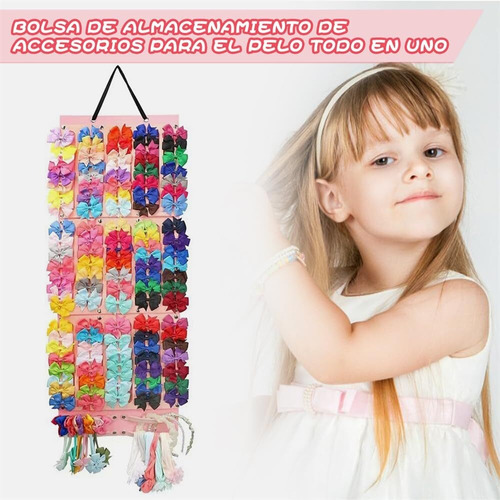 Porta Moños For Niñas,organizador De Lazos For El