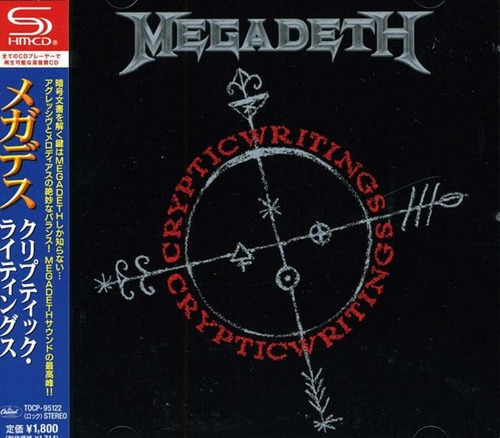 Megadeth - Cryptic Writings (shm) Cd Japan Versión Del Álbum Edición Limitada