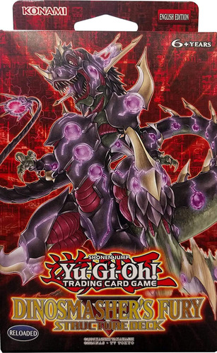 Yu-gi-oh! Estructura Deck Dinosasher Furia