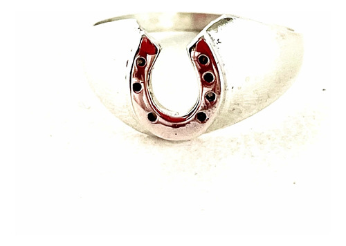 Anillo Herradura Chica De Plata. Sg- Joyería