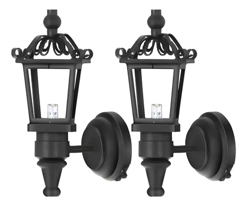 MOUNTTU Luces Para Casa De Muñecas Escala 1:12 – Lámpara De Araña A Pilas Y Lámpara Pared Con Base Magnética E Interruptor, Ideal Para Miniaturas