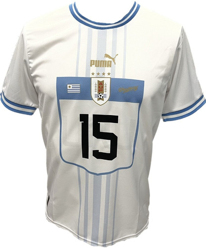 Camiseta Uruguay Puma Oficial Alternativa - Auge