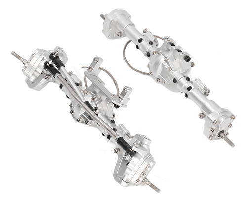 Set De Ejes Pórticos Delanteros Y Traseros Rc Crawler Axles