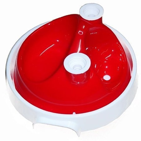 Bebedouro E Comedouro 3x1 Jetaplast System Ball - Vermelho