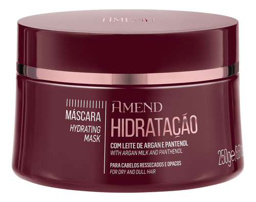 Amend Essenciais Hidratação - Máscara Capilar 250g