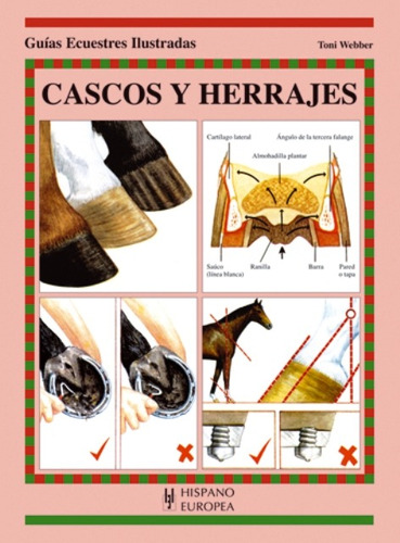 Cascos Y Herrajes . Guias Ecuestres Ilustradas