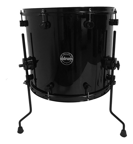 Bateria Acustica 5 Cuerpos Ddrum Reflex Bks Madera De Alder Color Negro