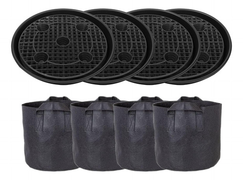 4pcs Plantadores De Planta Auto Riego Planta Con Bolsas De