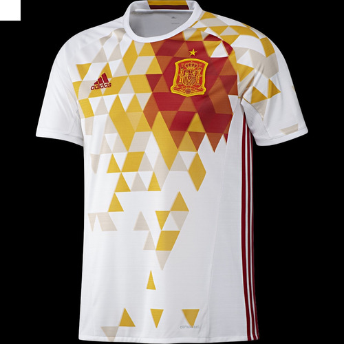 Camiseta adidas Original España Eurocopa 2016 Andres Iniesta
