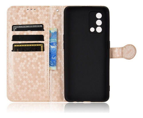 Funda Para Oppo Reno 6 Lite Voltear Cuero Tarjeta Ranura