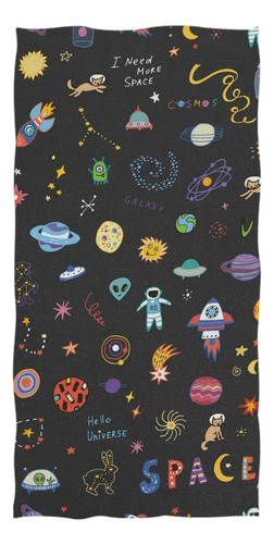 Naanle Doodles Cartoon Space Planets Cosmonauts Stars Patte.