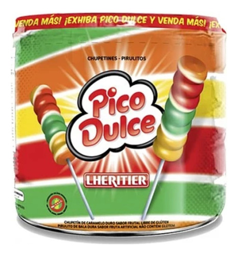 Chupetines Pico Dulce X48 Unidades - Oferta - Kioscofull7x24