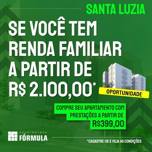 Imagem 2 de 24 de Apartamento À Venda, 2 Quartos, Chácaras Gervásio Monteiro Lara (são Benedito) - Santa Luzia/mg - 3091