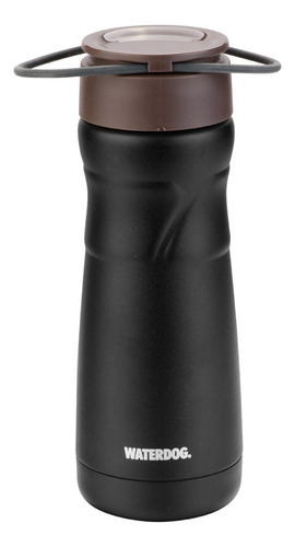 Imagen 1 de 4 de Botella Termica Deportiva Waterdog 450cc Con Elastico A.inox