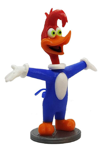 Boneco Pica Pau - Turma Do Picapau - 9,5cm