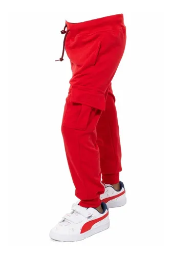 Pantalon Deportivo Rojo