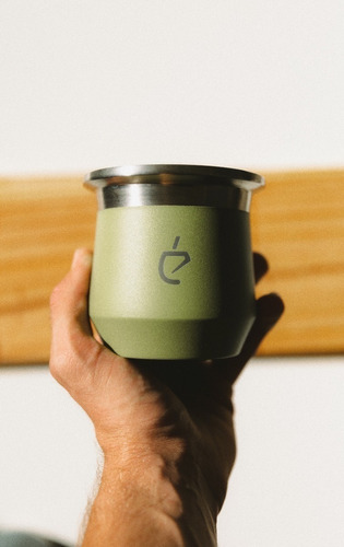 Mate Acero Inoxidable Un Mate + Bombilla