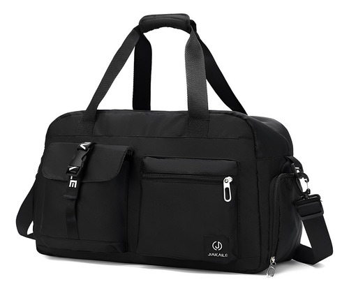 Bolsa Feminina Esportiva Academia Semi Impermeavel Espaçosa Cor Preto