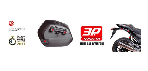 Imagen 3 de 3 de 3p System Shad Benelli 302 S Soportes Laterales Riccia Motos