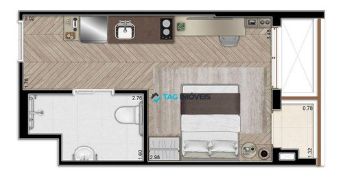Imagem 8 de 10 de Studios Para Venda À Partir De 24 Metros Quadrados Na Vila Madalena Em São Paulo. - St0042