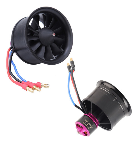 * Hélice Rc For Motor De Ventilador Edf 50 Mm Y 11 Aspas