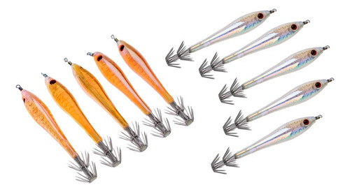 10x De Pesca Pulpo Calamar Accesorio Albóndigas
