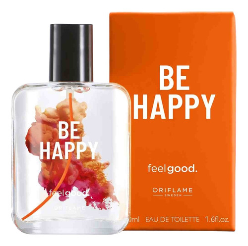 Eau De Toilette Be Happy Feel Good Femenino - Oriflame 50 Ml