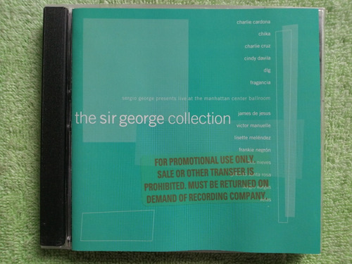 Eam Cd Sir George Collection 1998 DLG Frankie Victor Cardona