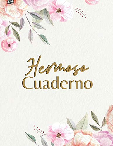 Hermoso Cuaderno: Cuaderno Bonito De Notas - Paginas Pintada