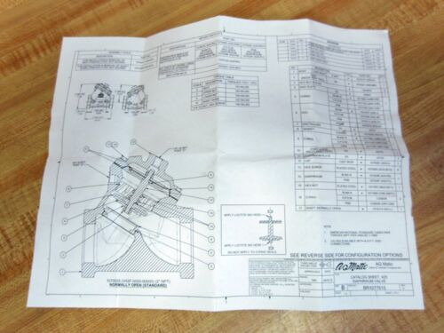Aquamatic 1070120 Diaphragm Valve Repair Kit 425-rf Yyj